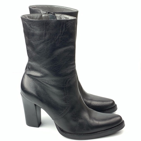 Candie's Shoes - Vintage candies 90’s boots sz 7 leather mid calf